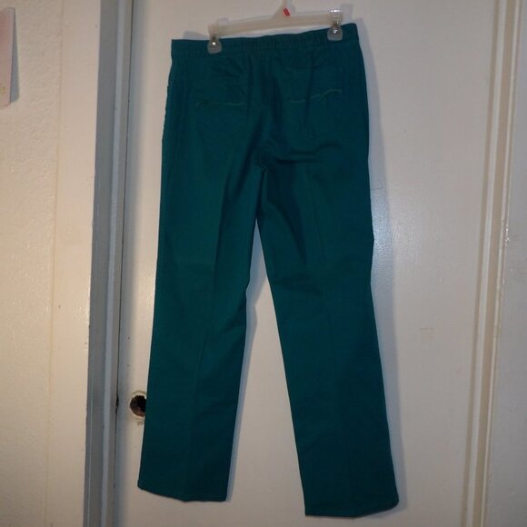 COPY - Erika High Rise Straight Leg Dark Green Jeans Sz 12 - Picture 2 of 5